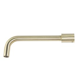 Crosswater PRO120 220mm Spout Brushed Brass  