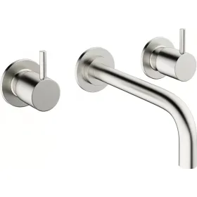 Crosswater Mpro Basin 3h Trim Set No Waste Stainless Steel