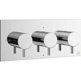 Crosswater MPRO Thermostatic Shower Valve with 3 Way Diverter