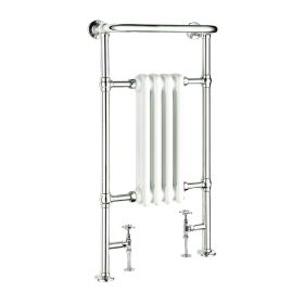 Reina Alicia Mild Steel Towel Rail 950X475mm-White