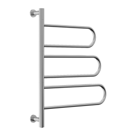 Reina Orne Stainless Steel Towel Rail 750x550mm-Polished Stainless Steel	