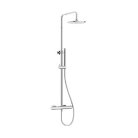 Crosswater Central Thermostatic Multifunction Shower Kit-Chrome