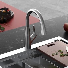 Clearwater Rosetta Filter Kitchen mixer Tap Brushed Nickel