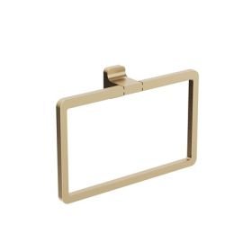 Crosswater Rotar Towel Ring-Brushed Brass