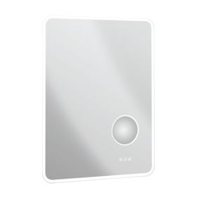 Crosswater Svelte 600 Glow Illuminated Mirror with Magnifier
