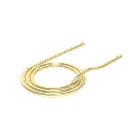 Saneux 1.5m stainless steel shower hose - Brushed Brass-SH150SS.BB2