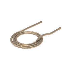 Saneux 1.5m stainless steel shower hose - Brushed Bronze