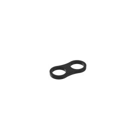 Saneux Hose retaining ring - Wall mounted - Satin Black