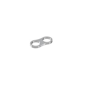 Saneux Hose retaining ring - Wall mounted - Chrome