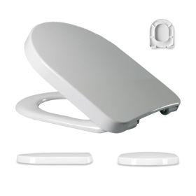 Abacus Simple Soft Close Toilet Seat White