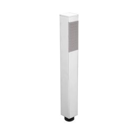 Just Taps Square Slim Shower Handset Single Function - Chrome