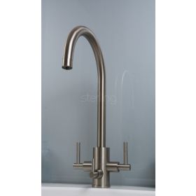 Clearwater Stella Kitchen mixer filter Tap Brushed Nickel