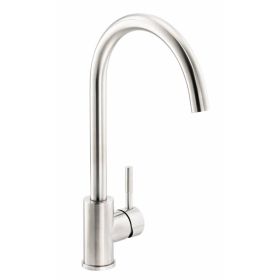 Abode Sway Single Lever Kitchen mixer Tap Stainless Steel