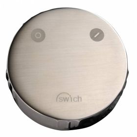 Abode Swich - Round Handle with Classic Filter Brushed Nickel