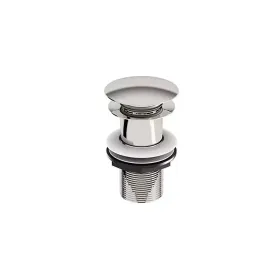 Tissino Alek Round basin push waste - 1 1/4" - without overflow