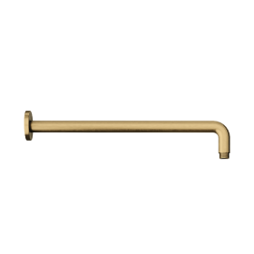 Abacus Emotion Round Fixed Wall Arm 380mm Brushed Brass Effect