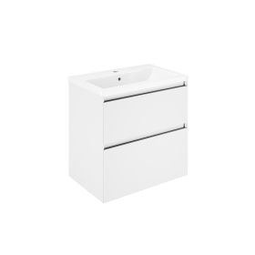 Tissino Mozzano Basin Unit 390mm Depth - Matt White