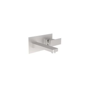 Saneux TOOGA wall mounted basin mixer - Brushed Nickel