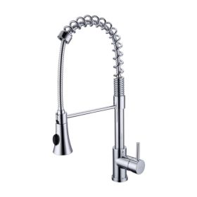 Clearwater Triton Single Lever Kitchen mixer Tap with Pull Out spray Chrome