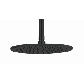 Crosswater UNION Round Showerhead 250mm Matt Black