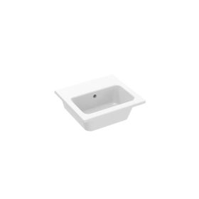 Saneux UNI 40x36cm washbasin 0TH - Gloss White