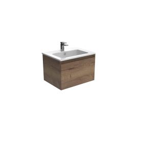 Saneux UNI 60cm 1 drawer wall mounted unit - English Oak