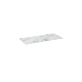 Saneux UNI 100cm countertop - Matt Carrara White - 12mm