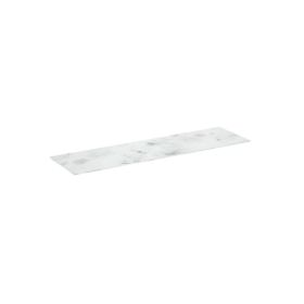 Saneux UNI 180cm countertop - Matt Carrara White - 12mm