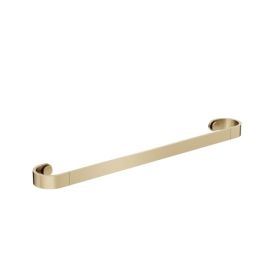 Crosswater Velo Round Towel Rail 600mm-Brushed Brass