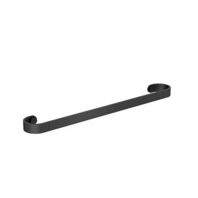 Crosswater Velo Round Towel Rail 600mm-Matt Black