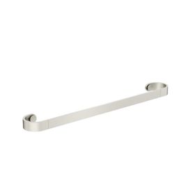 Crosswater Velo Round Towel Rail 600mm-Brushed Stainless Steel