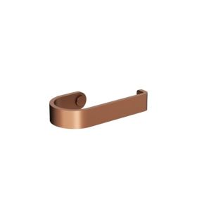 Crosswater Velo Round Toilet Roll Holder-Brushed Bronze