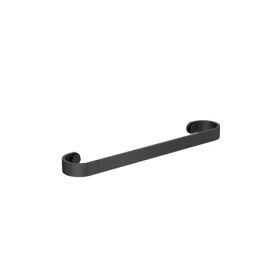 Crosswater Velo Round Towel Rail 450mm-Matt Black