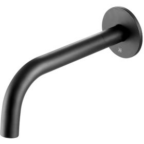 Just Taps Vos Wall Mounted Bath/Basin Spout - Matt Black
