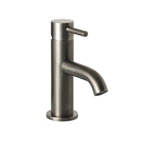 Just Taps VOS  Brushed Black Single Lever Mini Basin Mixer