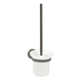 Just Taps VOS Brushed Black Toilet Brush