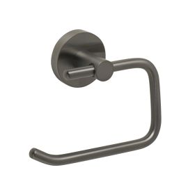 Just Taps VOS Brushed Black Toilet Roll Holder 