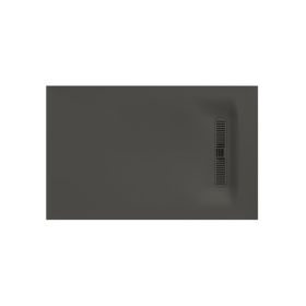 Crosswater Vito Rectangle Shower Tray 760 x 1200 x 25mm Matt Black