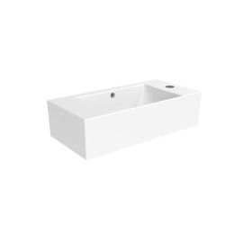 Saneux MATTEO 51x25cm washbasin right tap hole - Gloss White