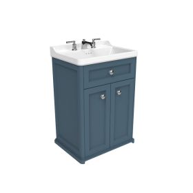 Saneux SOFIA 60cm 2 door floor standing unit - Prussian Blue