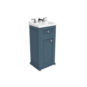 Saneux SOFIA 40cm 1 door floor standing unit - Prussian Blue