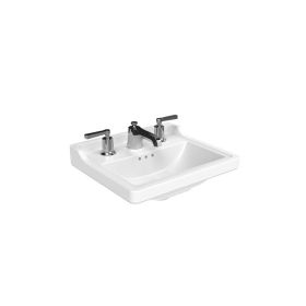 Saneux SOFIA 40x35cm washbasin 3TH-  Gloss White