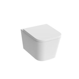 Saneux MATTEO wall hung WC pan - rimless - Gloss White