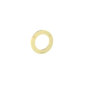 Saneux COS - Ring Valve - Thermostatic Ring & Shroud - Brushed Brass