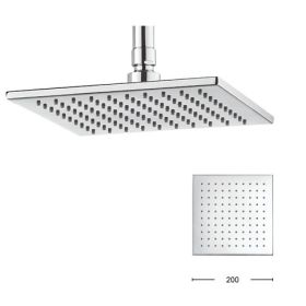 Crosswater Square Zion 200mm Shower Head