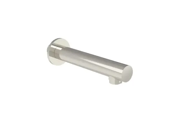 Saneux Cos 220mm Round Bath Spout - Brushed Nickel