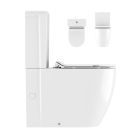 Crosswater Kai X Compact Close Coupled Toilet White Rimless Bundle