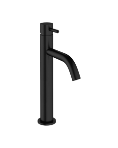 Crosswater MPRO Matt Black Tall Basin Mixer