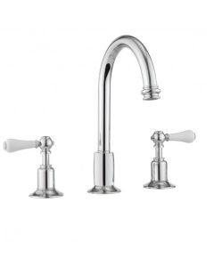 Crosswater Belgravia Lever Basin 3 Hole Set