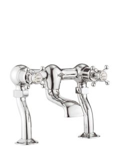 Crosswater Belgravia Crosshead Bath Filler-Chrome